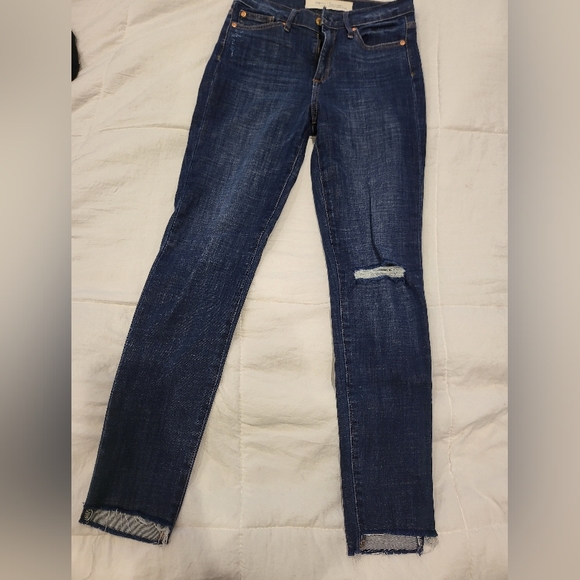 GAP Dark Wash Skinny Jeans Size 25 - Picture 4 of 8